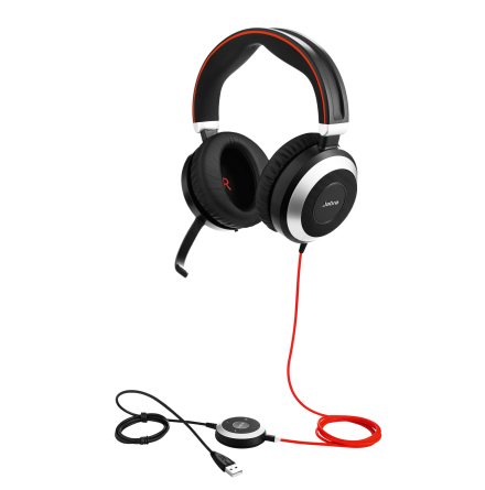 Headset Jabra Evolve 80 UC Ste