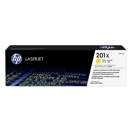 Toner HP 201X CF402X Gul 2,3k