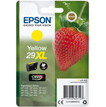 Blck Epson 29XL gul