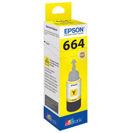 Blck Epson 664 T6644 gul