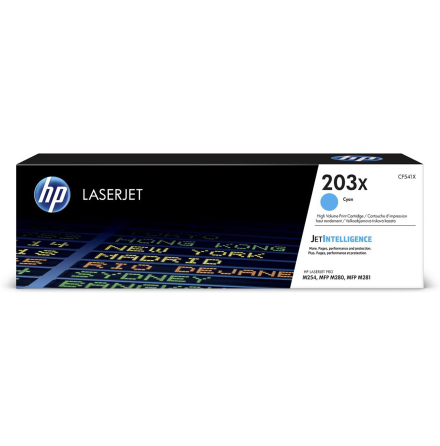 Toner HP 203X CF541X cyan 2,5k