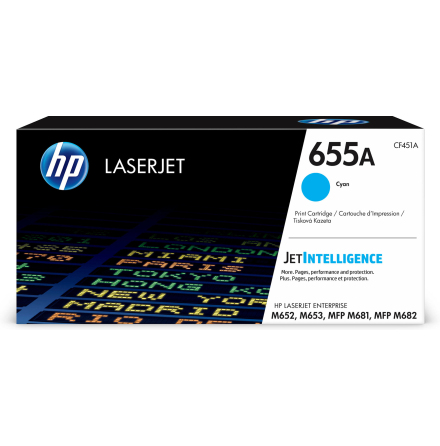 Toner HP 655A CF451A cy. 10,5k