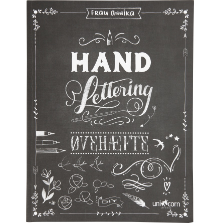 vningshfte Hand Lettering