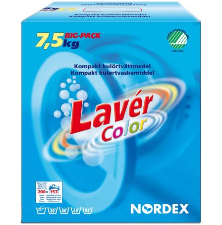 Tvttmedel Lavr Color 7,5kg