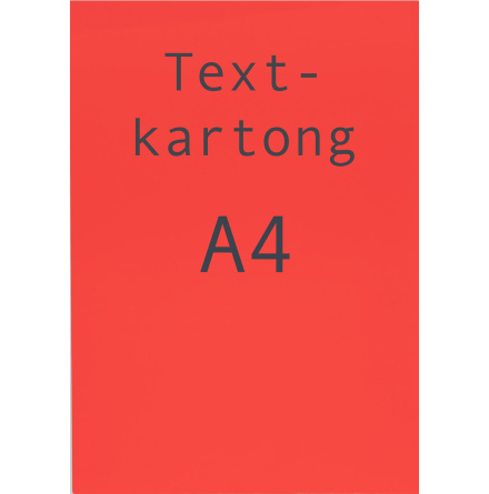 Kartong A4 flour rd 25/fp