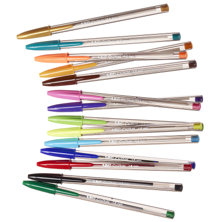 Penna Bic Cristal colour 15/fp