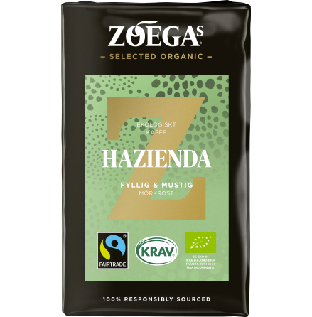 Kaffe Zoegas Hazienda vac 450g