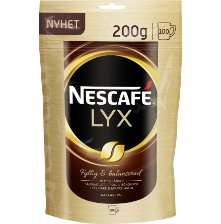 Kaffe Nescaf Lyx refill 200g