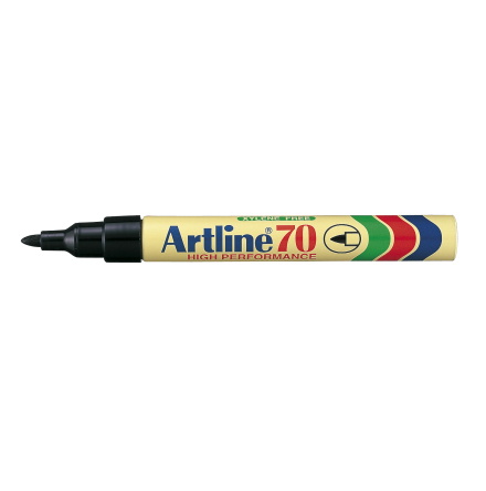 Mrkpenna Artline 70 svart