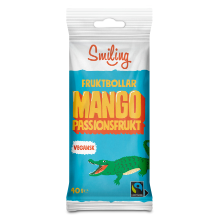 Fruktbollar Mango Passion 40g