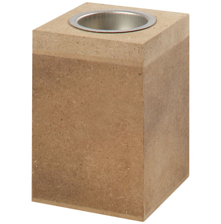 Vrmeljusstake MDF 7x7x10cm