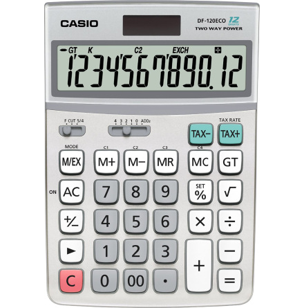 Bordsrknare Casio DF-120 ECO