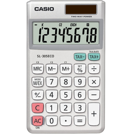 Minirknare Casio SL-305 ECO