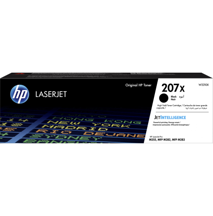 Toner HP 207X W2210X svart