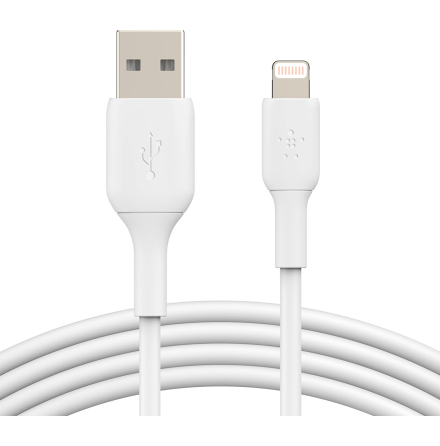 Lightning-USB-A Belkin 1m vit