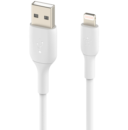 Lightning-USB-A Belkin 2m vit