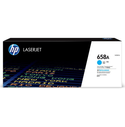 Toner HP 658A W2001A cyan 6k