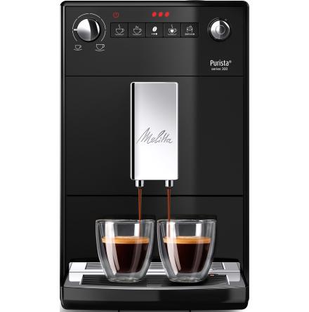 Kaffemaskin Purista svart