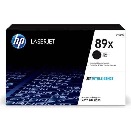 Toner HP 89X CF289X svart 10k.