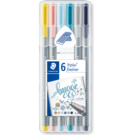 Fiberpenna Staedtler Hygge 6fp