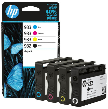 Blck HP 932/933 CMY Svart