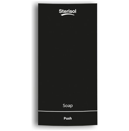 Dispenser Slim Svart .Soap