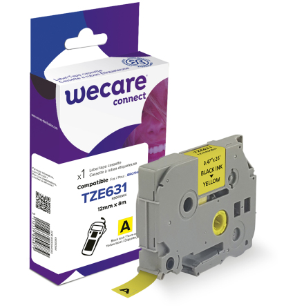 Mrkband Wecare TZe 12mm sv/gu