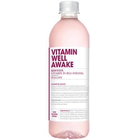 Vitamin Well Awake 50cl PET