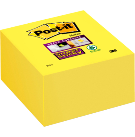 Post-it Super Sticky kub 76x76