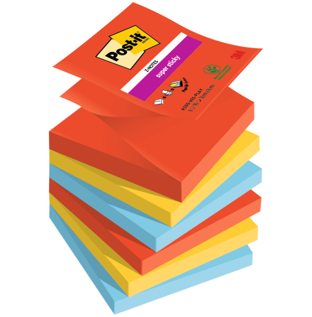 Post-it Z SS Playful 76x76 6/f