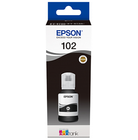 Blck Epson 102 svart 7,5k