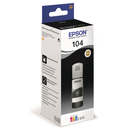 Blck Epson 104 svart