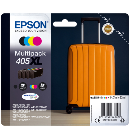 Blck Epson 405XL svart 18,9m