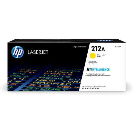 Toner HP 212A W2122A gul