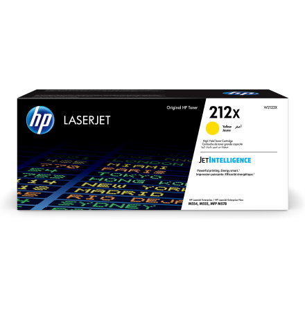 Toner HP 212X W2122X gul