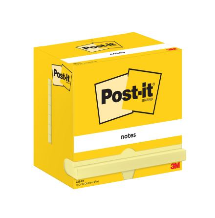 Post-it 655 127x76mm gul 12/fp