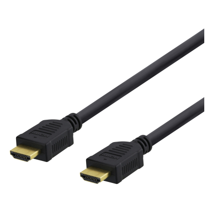 HDMI kabel, 4K UHD, 5m, svart