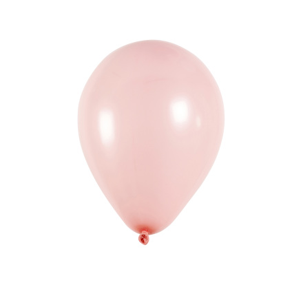 Ballonger rund 23cm rosa 10/fp