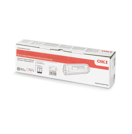 Toner OKI C824 Svart