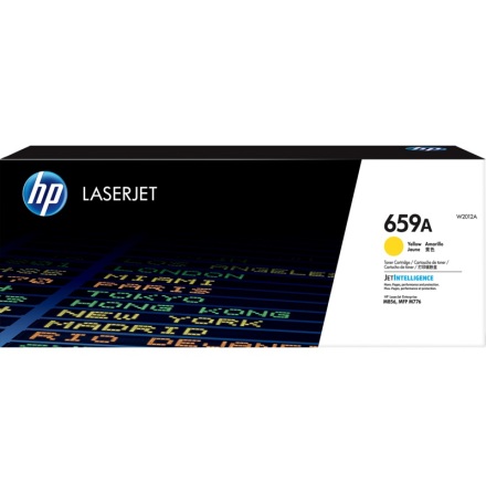 Toner HP 659A Gul