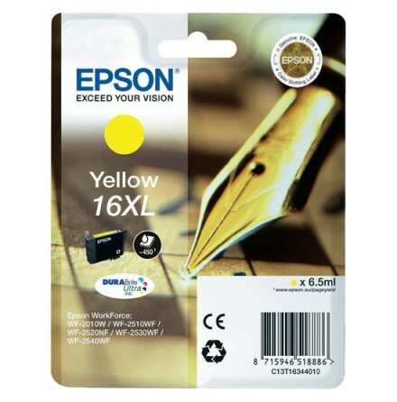 Blck Epson T1634 Gul