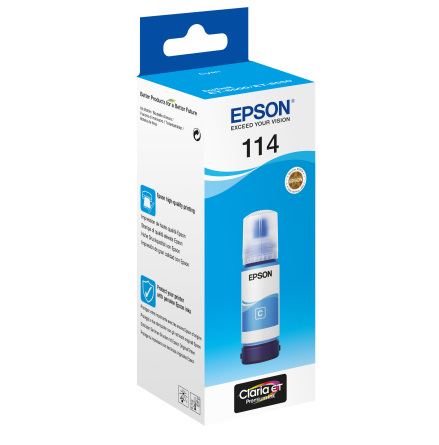 Blck Epson 114 EcoTank Cyan