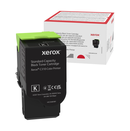 Toner Xerox C310/C315 Svart