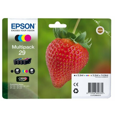 Blck Epson 29 y/c/m/bl