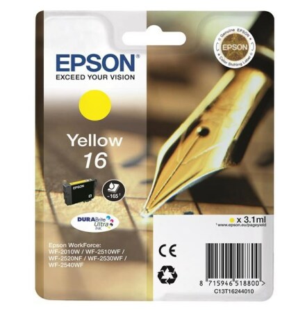 Blck Epson T1624 Gul