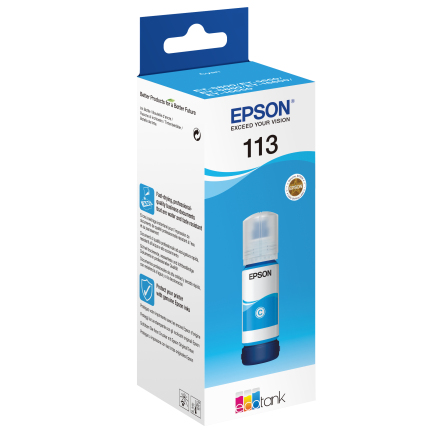 Blck Epson 113 EcoTank Cyan