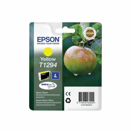 Blck Epson T1294 Gul