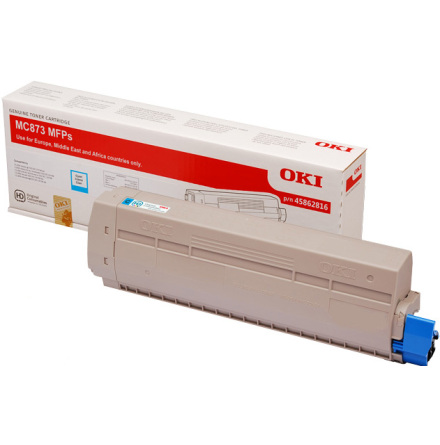 Toner OKI MC873 Cyan