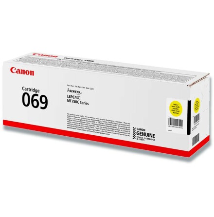 Toner Canon 069 Y Gul