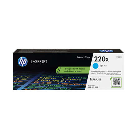 Toner HP 220X Cyan